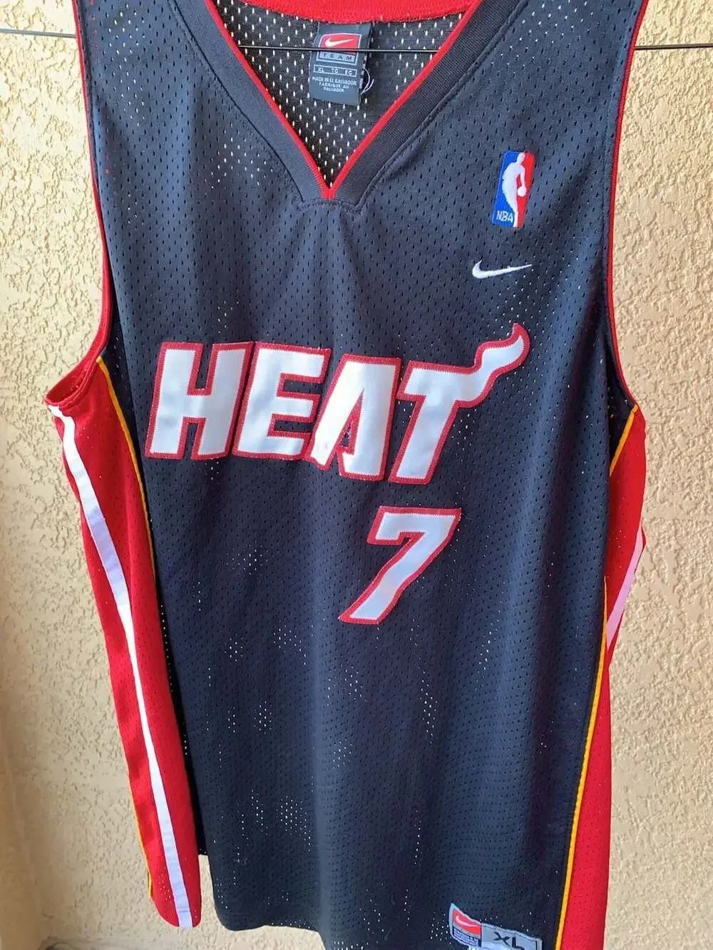 Nike Lamar Odom Miami Heat NBA Jersey Size XL